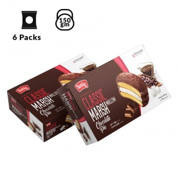 Tastee Classic Chocolate pie 6's 150g